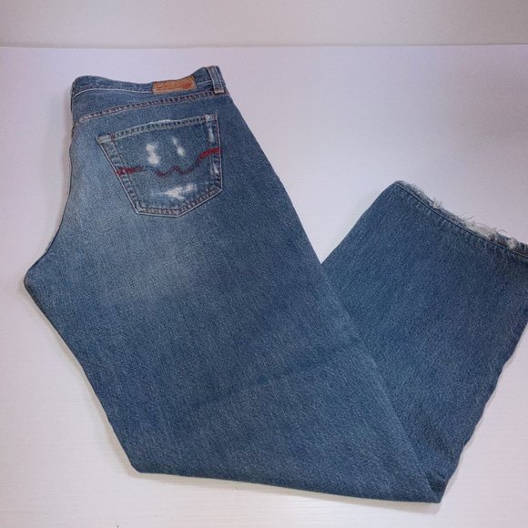 AG Adriano Goldschmied ICON Jeans Button Fly 34x29 - Picture 1 of 15